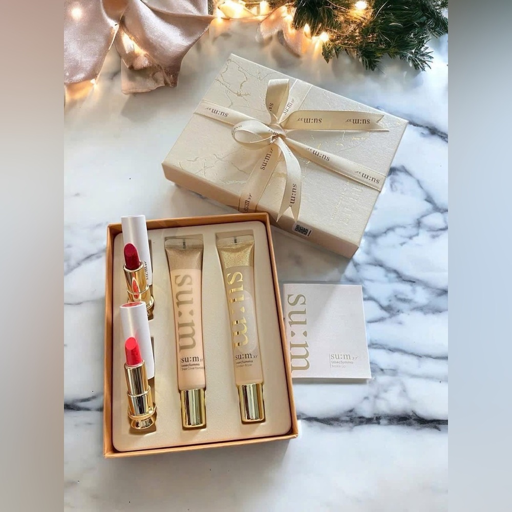 Su:m37 Losec Summa Makeup Special Set 4 Items Moisturizing K-Beauty